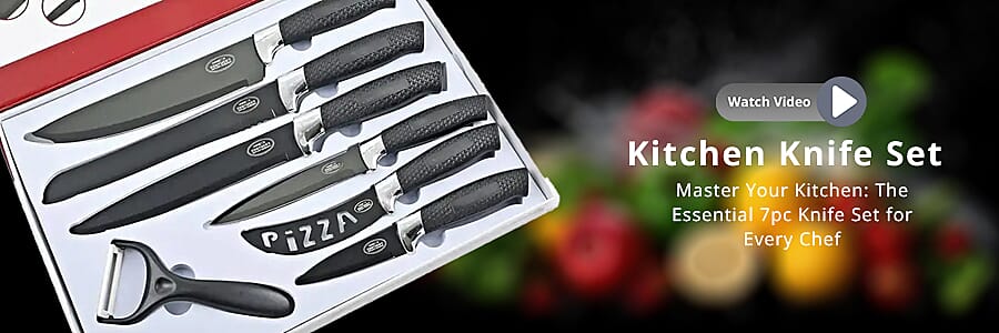 Kitchen Knife Set Banner