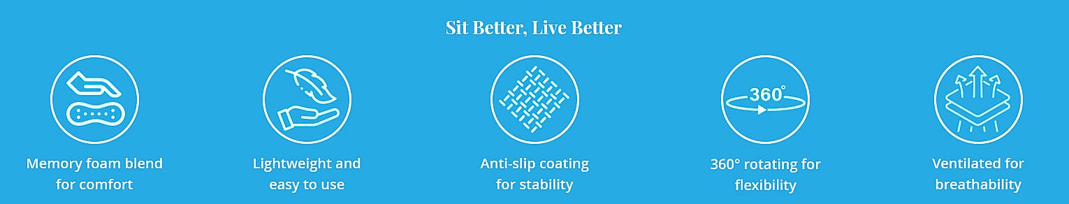 Sit Better, Live Better Banner