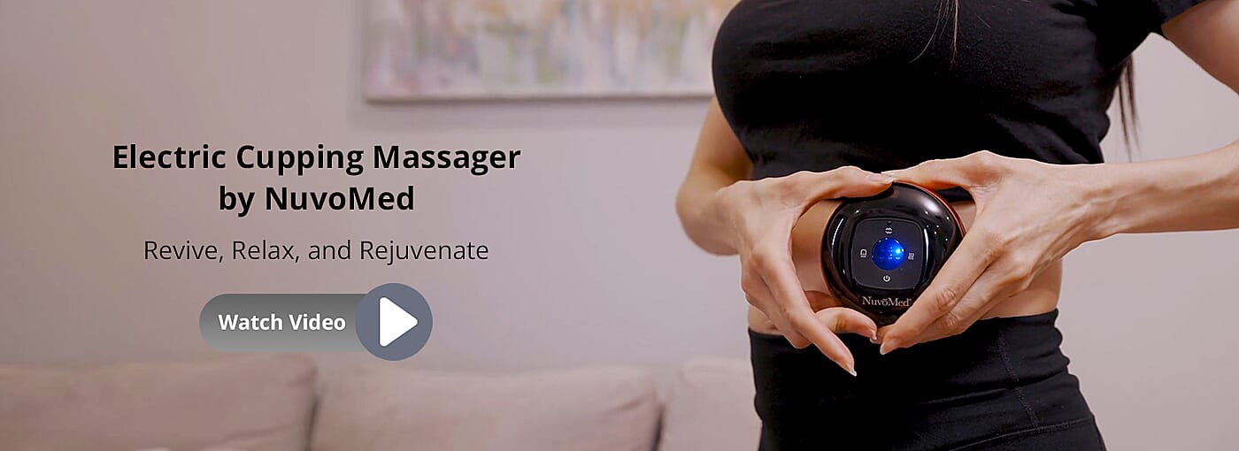 Electric Cupping Massager by NuvoMed Banner