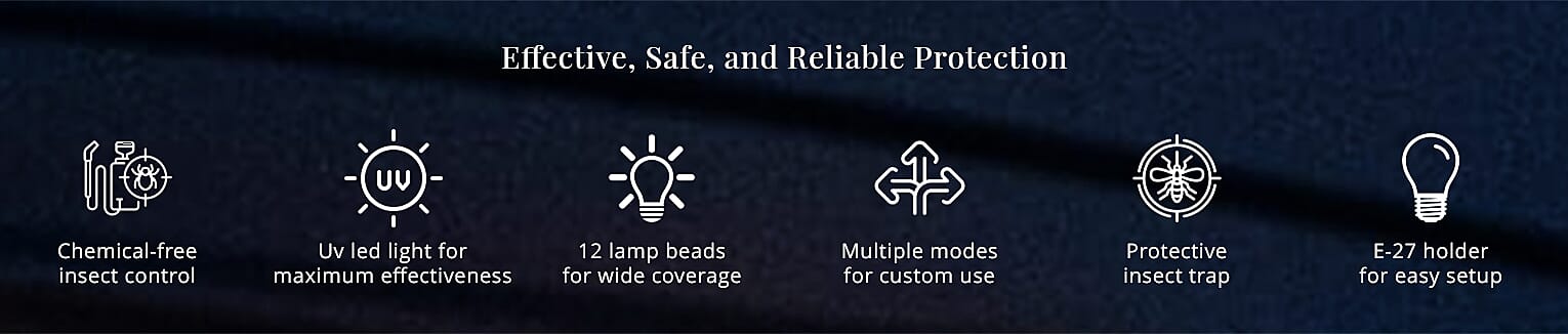 Effective, Safe, and Reliable Protection Banner