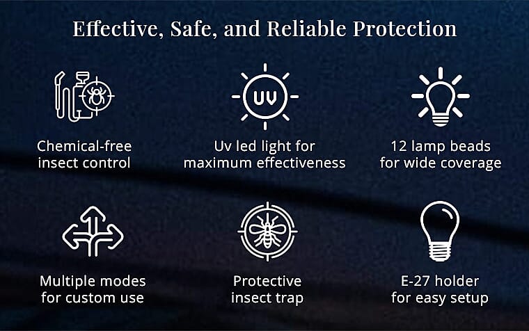 Effective, Safe, and Reliable Protection Banner