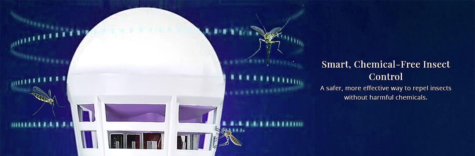 Smart, Chemical-Free Insect Control Banner