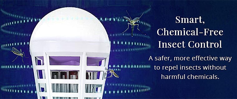 Smart, Chemical-Free Insect Control Banner