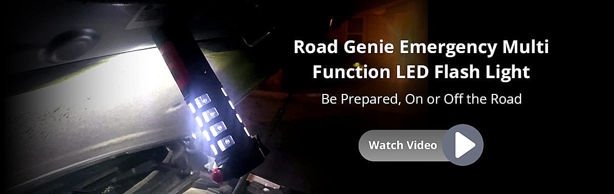 Road Genie Emergency Multi Function LED Flash Light Banner