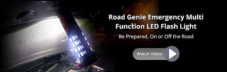 Road Genie Emergency Multi Function LED Flash Light Banner