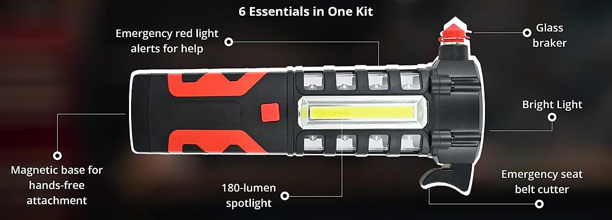 Be Prepared, On or Off the Road Banner