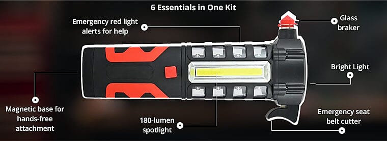 Be Prepared, On or Off the Road Banner