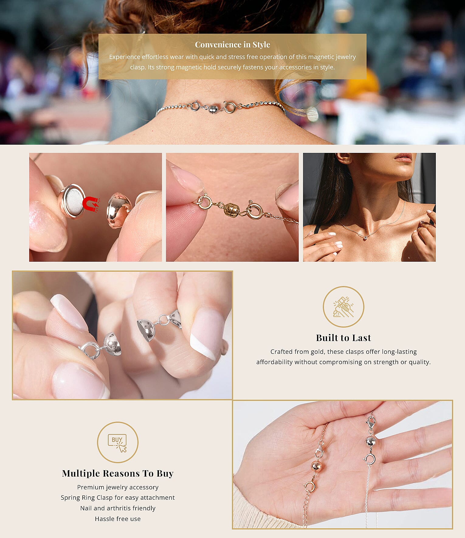 Magnetic Lock Banner