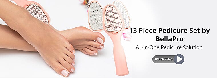 13 Piece Pedicure Set by BellaPro Banner