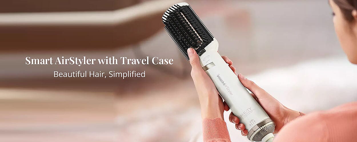 Smart AirStyler with Travel Case Banner