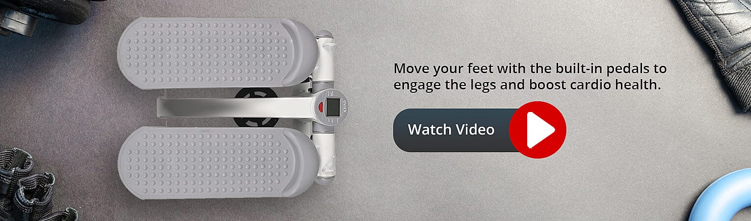Move your feet with the built Video