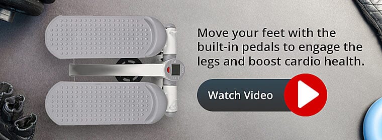 Move your feet with the built Video