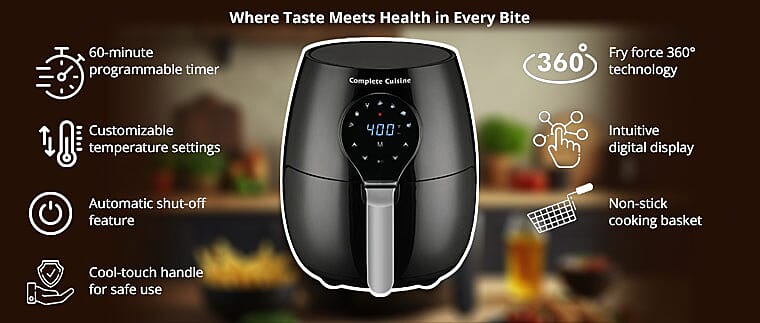 Taste the Crunch, Not the Calories Banner