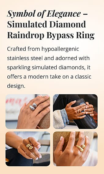 Elegant Simulated Diamond Ring for Every Day Banner