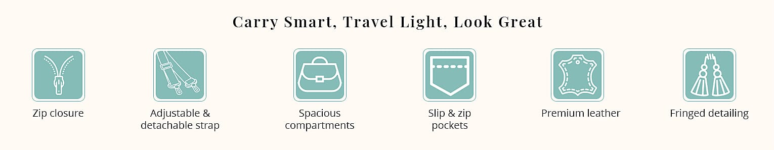 Carry Smart, Travel Light, Look Great Banner