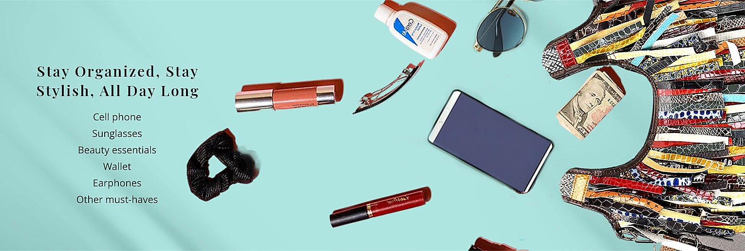 Stay Organized, Stay Stylish, All Day Long Banner