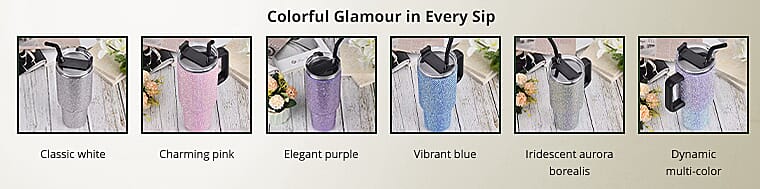 Rhinestone studded design Banner