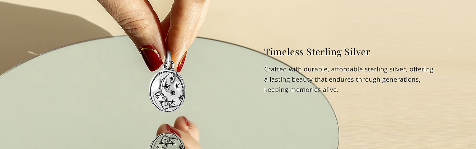 Timeless Sterling Silver Banner