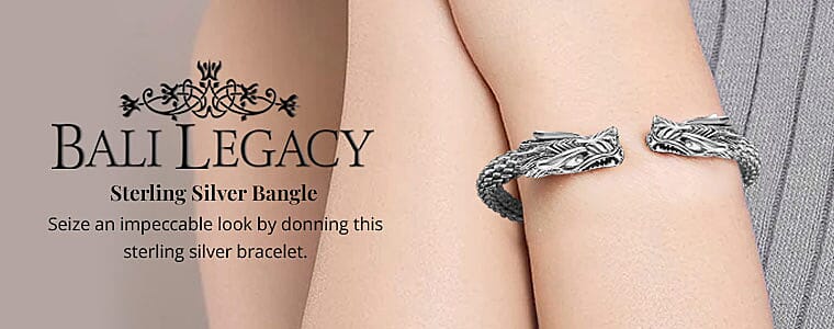 Sterling Silver Bangle Banner