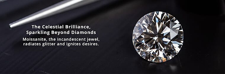 120 Facets Moissanite   Banner