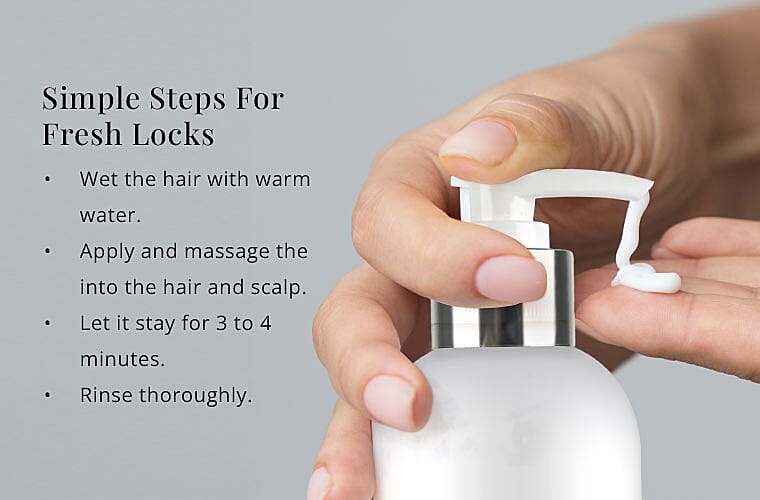 Simple Steps For Fresh Locks Banner