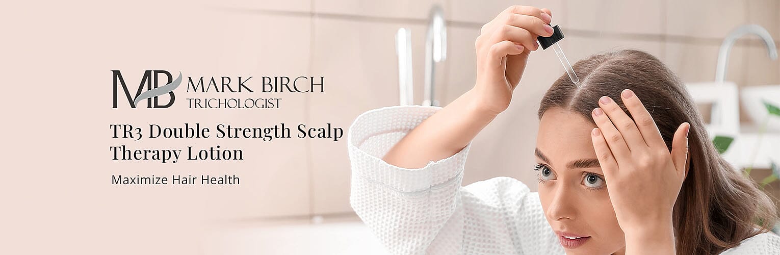 TR3 Double Strength Scalp Therapy Lotion Banner