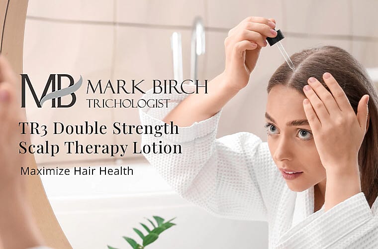 TR3 Double Strength Scalp Therapy Lotion Banner