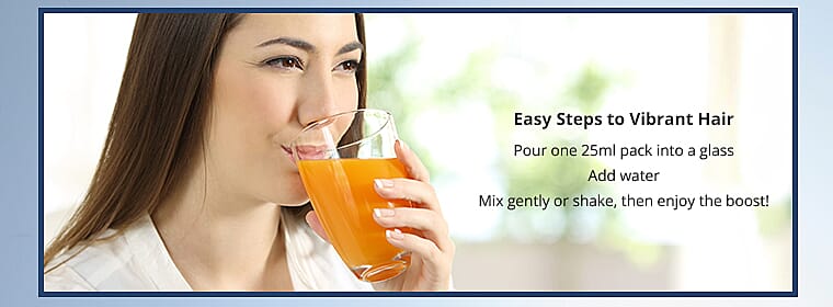 Promotes natural hair growth Banner