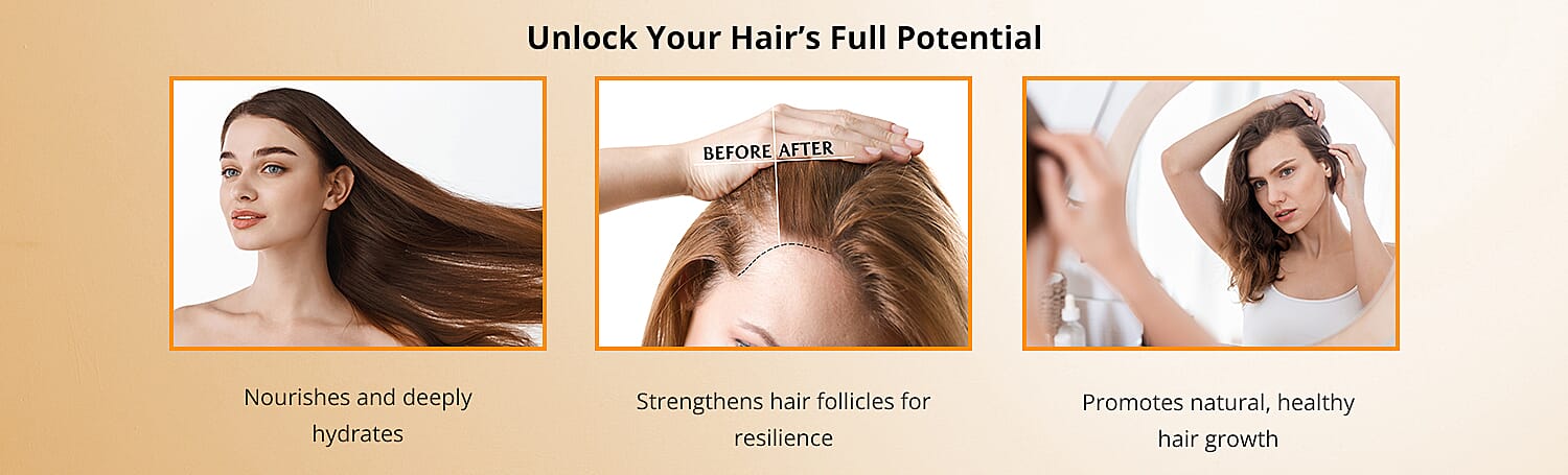 Nourishes and deeply hydrates Banner