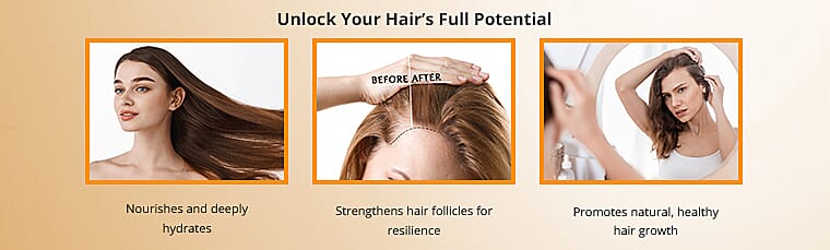 Nourishes and deeply hydrates Banner