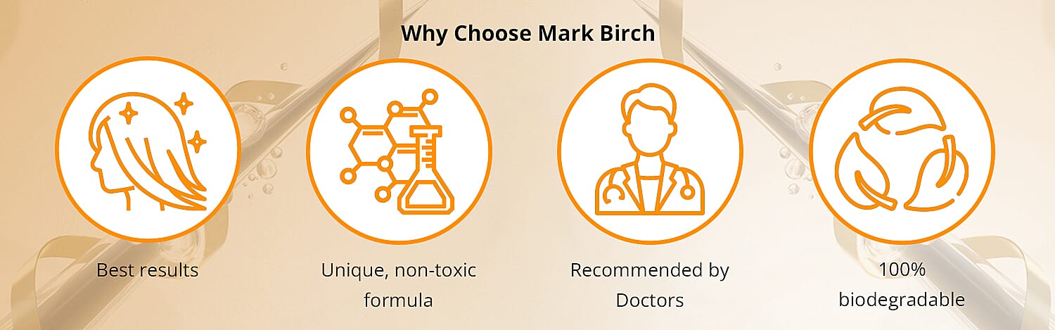 Promotes natural, healthy hair growth Banner