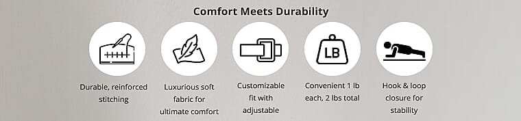 Comfort Meets Durability Banner