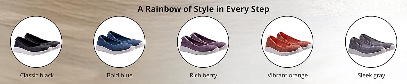 A Rainbow of Style in Every Step Banner