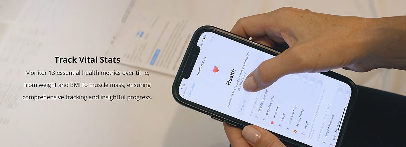 Track Vital Stats Banner