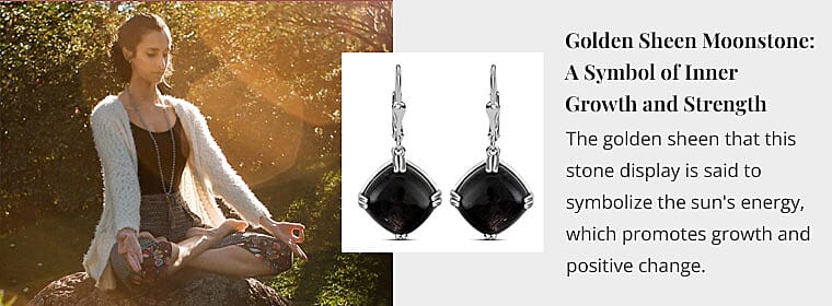 Golden Sheen Moonstone Banner