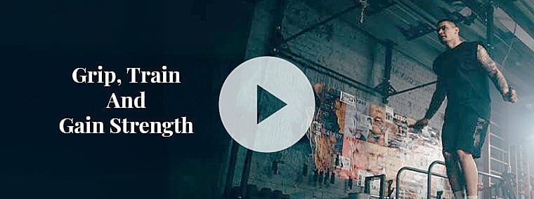 Grip, Train And Gain Strength Banner