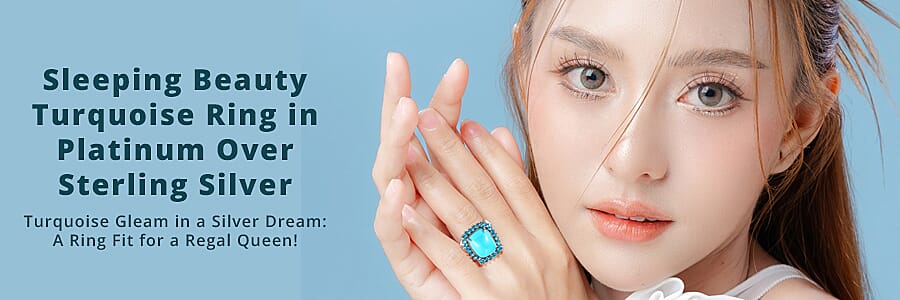 Sleeping Beauty Turquoise  Banner