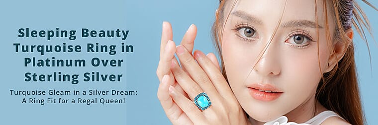 Sleeping Beauty Turquoise Banner