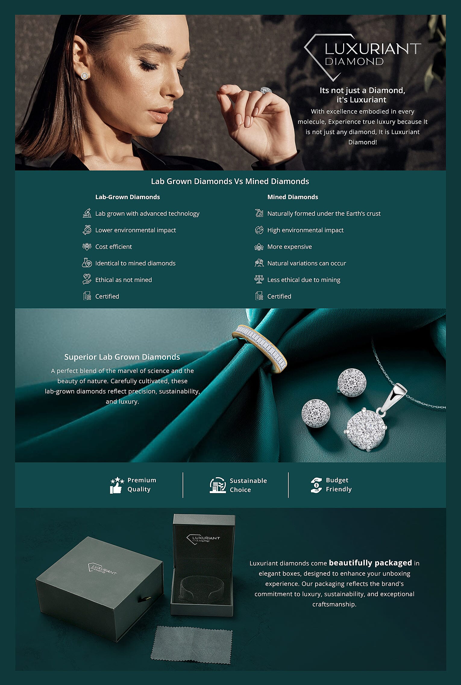 Luxuriant Diamond Banner