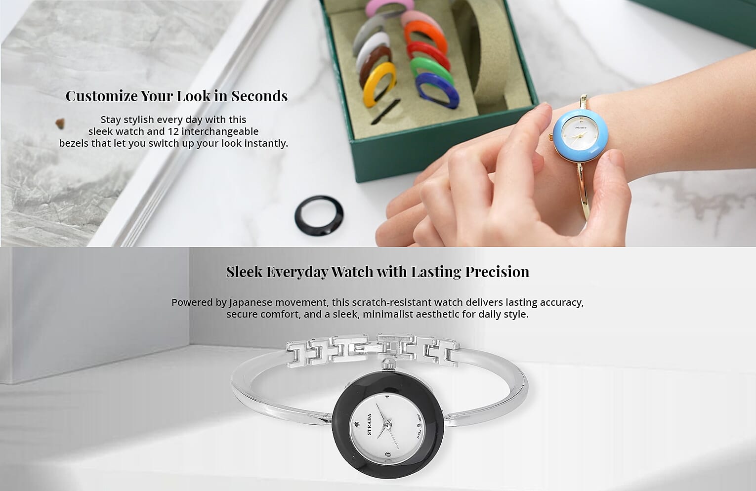 Customize Your Look in Seconds Banner