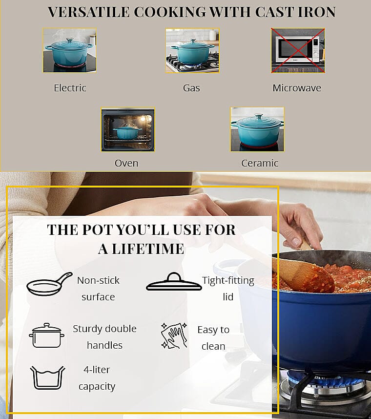 Versatile Cooking with Cast Iron Banner