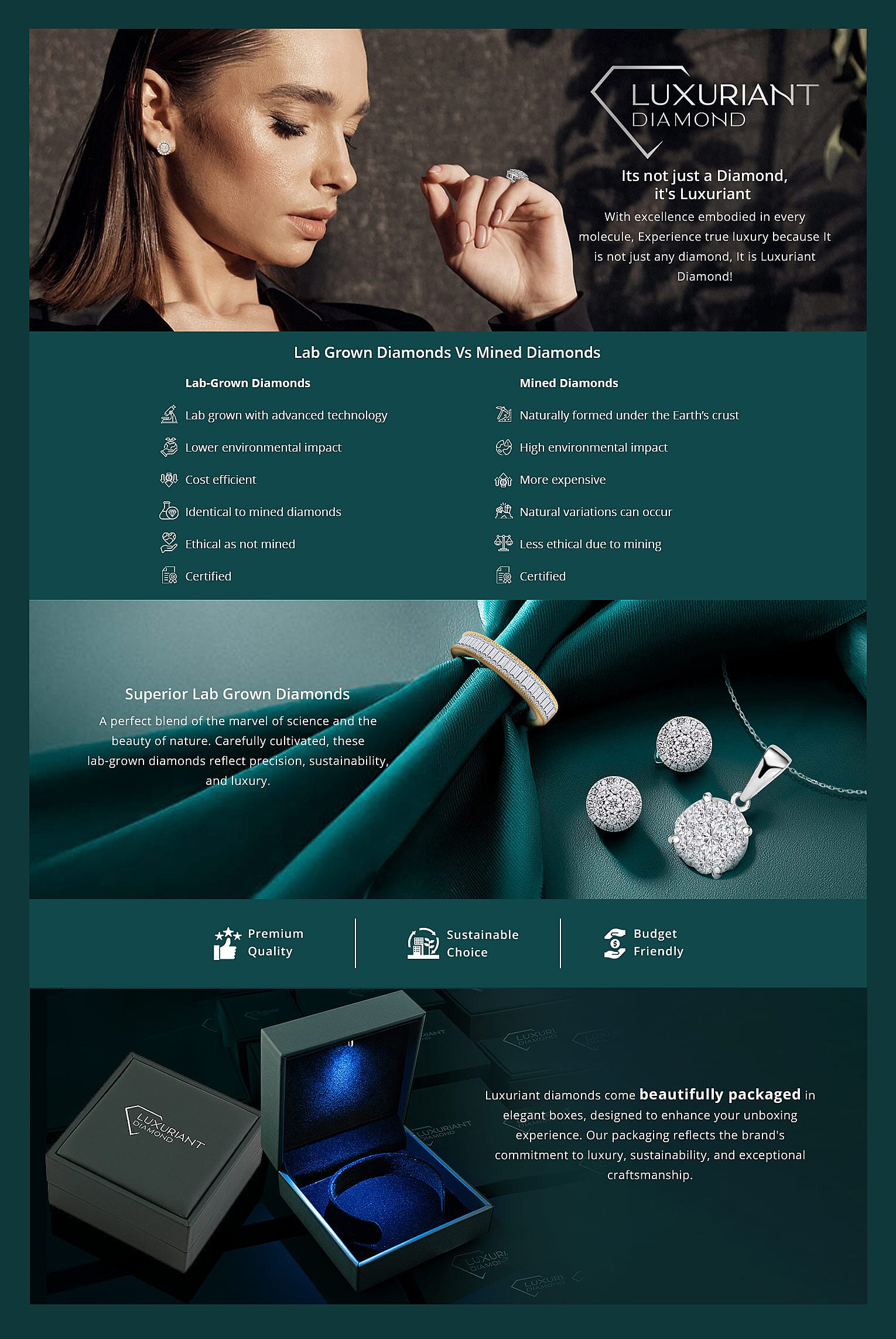 Luxuriant Lab Grown Diamond E-F VS 3.00 ctw Tennis Bracelet in 10K White Gold Banner