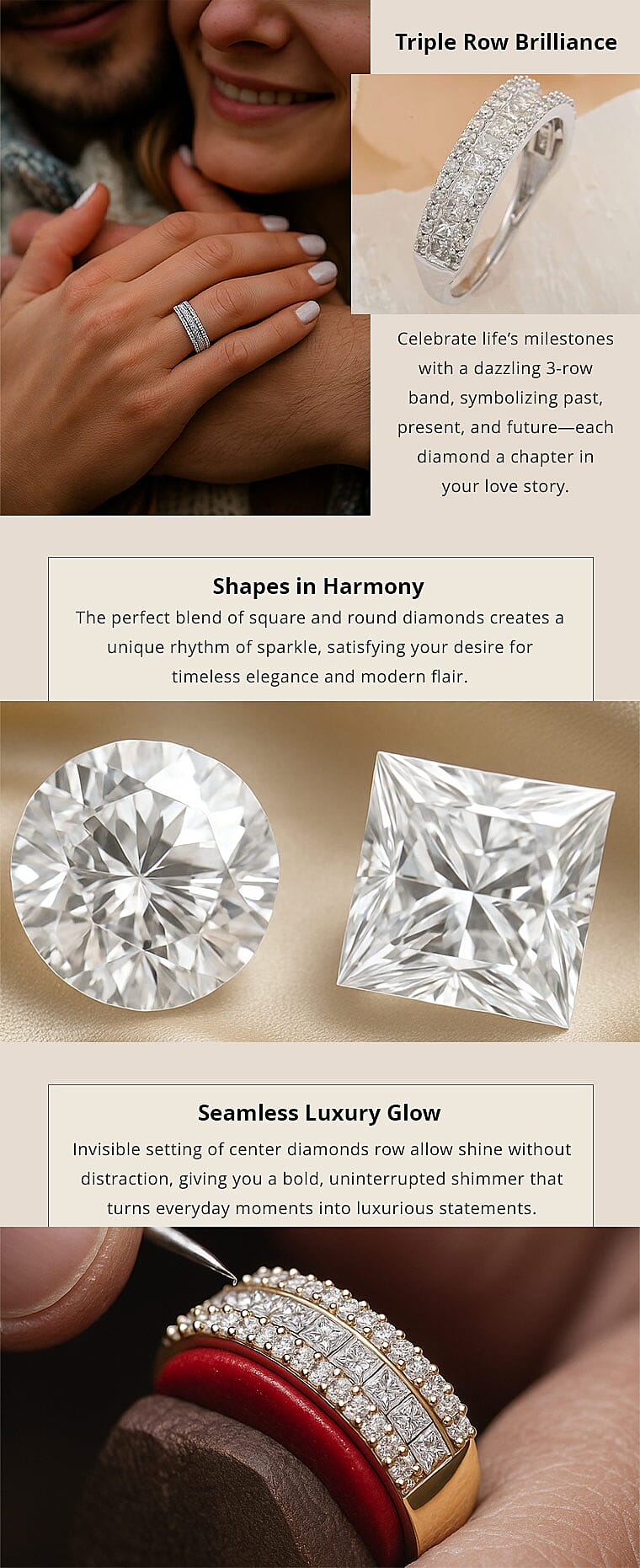 Diamond 1.00 ctw Ring in 14K White Gold Banner