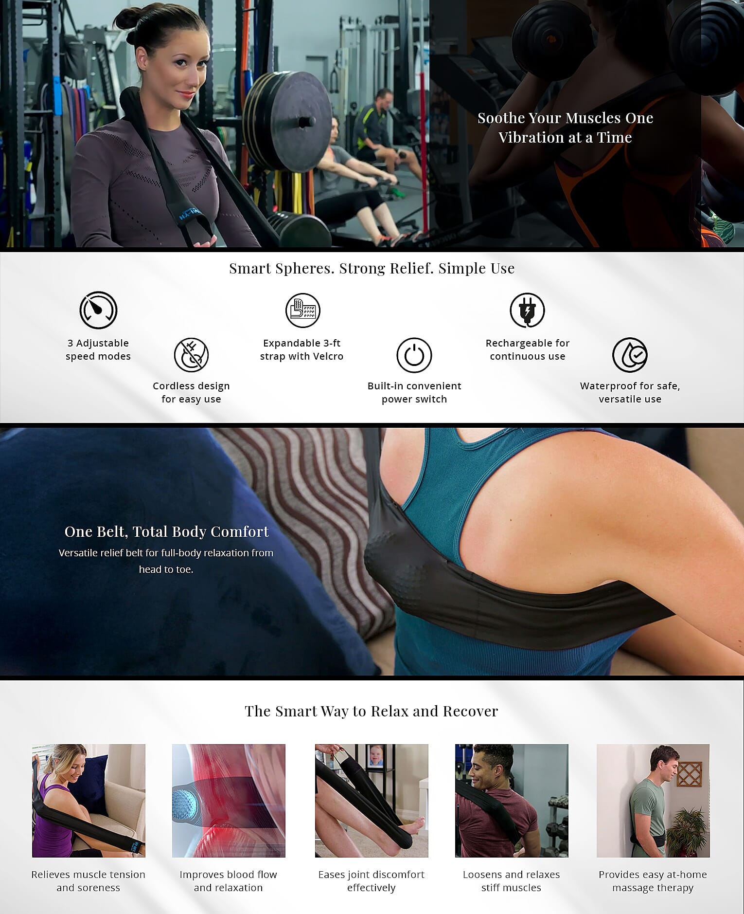 Closeout Hy-Impact 3 Speed Vibrating Massage Therapy Spheres Banner