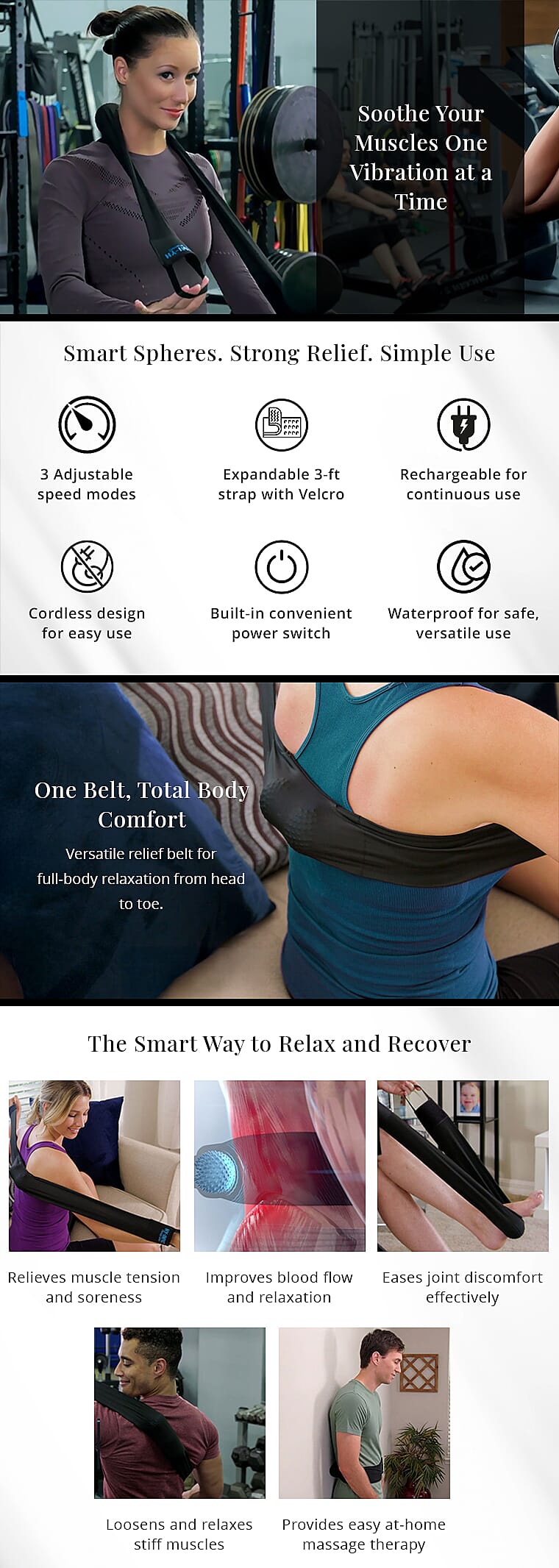 Closeout Hy-Impact 3 Speed Vibrating Massage Therapy Spheres Banner