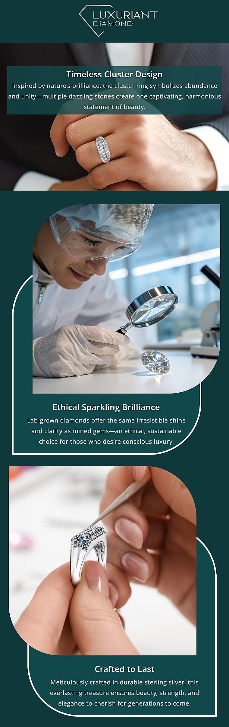 Luxuriant Lab Grown Blue Diamond VS 1.00 ctw Men's Ring Banner