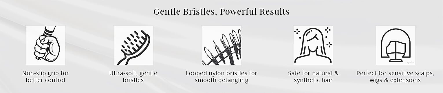 Gentle Bristles, Powerful Results Banner