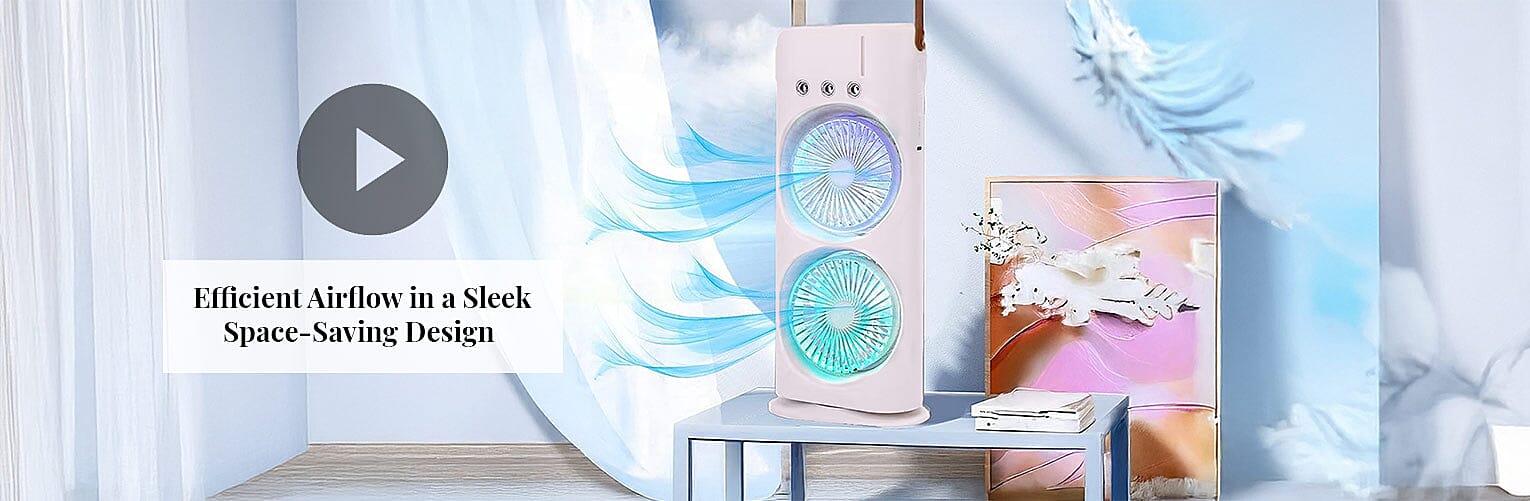 Efficient Airflow in a Sleek Space-Saving Design   Banner