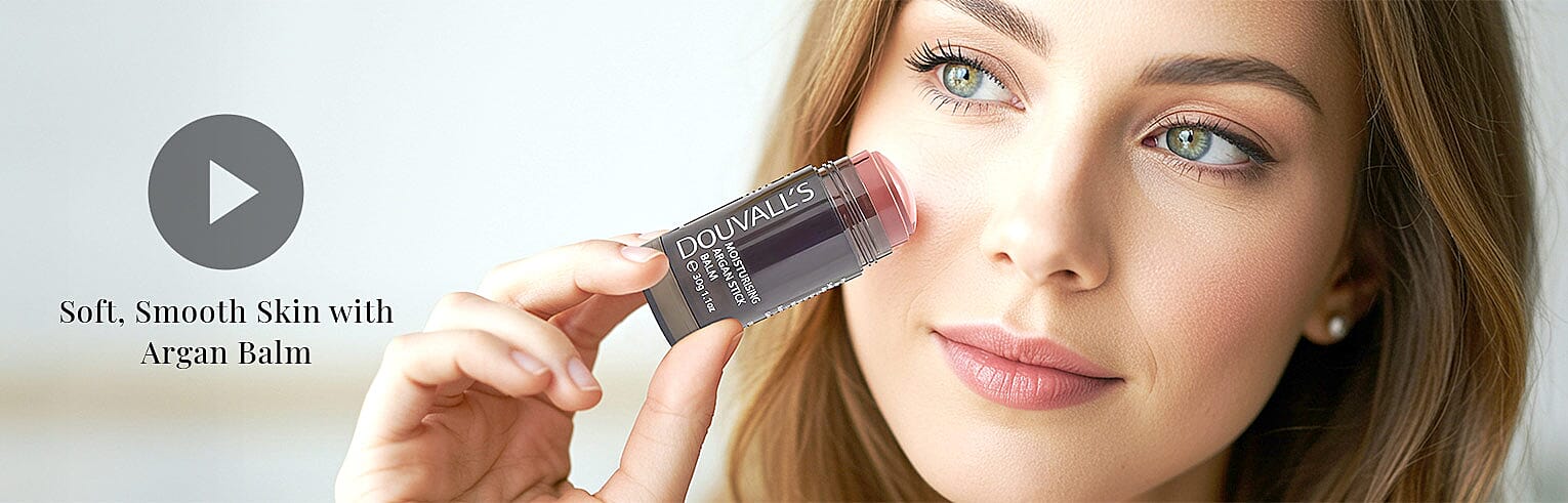 Soft, Smooth Skin with Argan Balm Banner