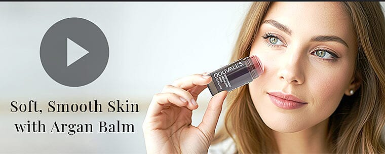 Soft, Smooth Skin with Argan Balm Banner